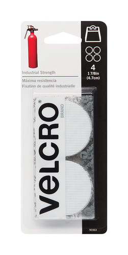 Velcro - 90363 - Industrial Strength Hook and Loop Fastener 1-7/8 in. L - 4/Pack