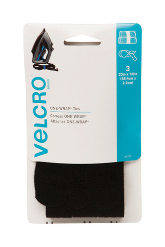 Velcro - 90700 - One-Wrap Strap 23 in. L - 3/Pack