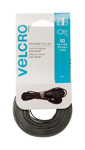 Velcro - 90924 - One-Wrap Ties 8 in. L - 50/Pack