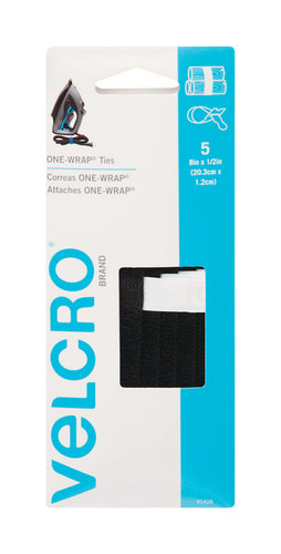 Velcro - 91426 - One-Wrap Strap 8 in. L - 5/Pack