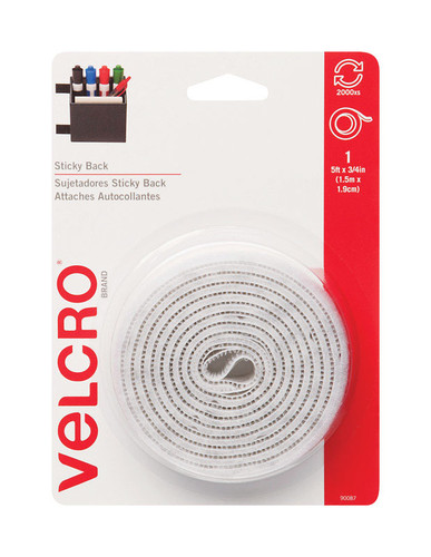 Velcro - 90087 - Hook and Loop Fastener 60 in. L - 1/Pack