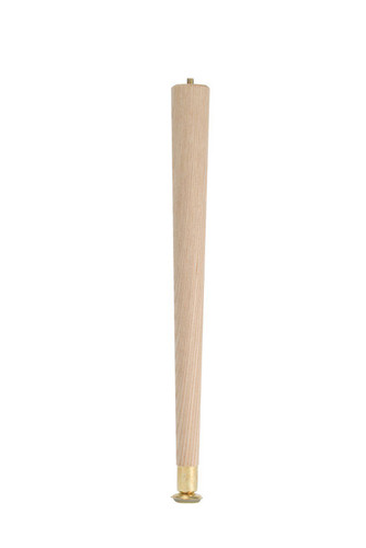 Waddell - 2504 - 3-1/2 in. H Round Tapered Wood Table Leg