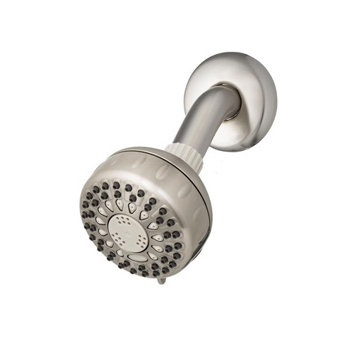 WaterPik - TRS-529E - PowerSpray Plus Brushed Nickel 5 settings Showerhead 1.8 gpm