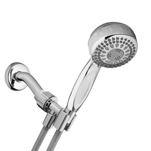 WaterPik - TRS-553E - PowerSpray Plus Chrome 5 settings Handheld Showerhead 1.8 gpm