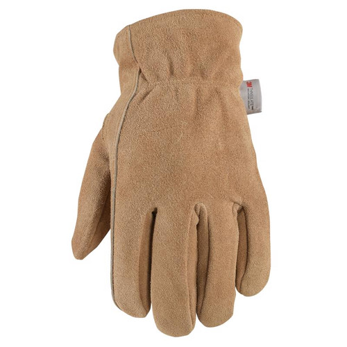 Wells Lamont - 1080L - L Suede Cowhide Heavy Duty Brown Gloves