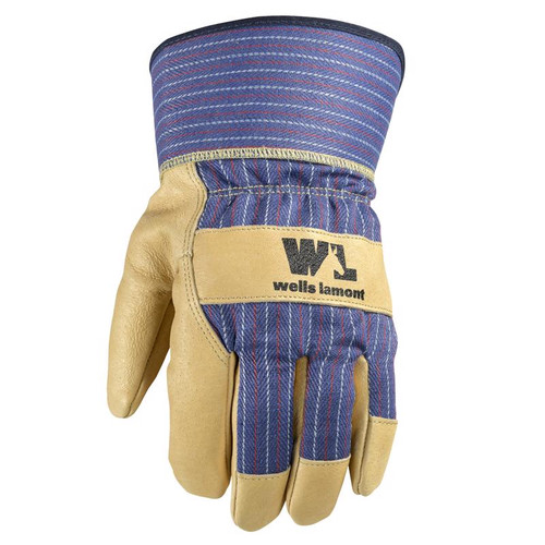 Wells Lamont - 3300L - Men's Leather Palm Gloves Palomino L 1 pair