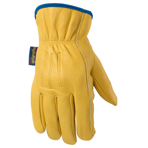 Wells Lamont - 1168M - Men's Cowhide Leather Heavy Duty Work Gloves Gold M 1