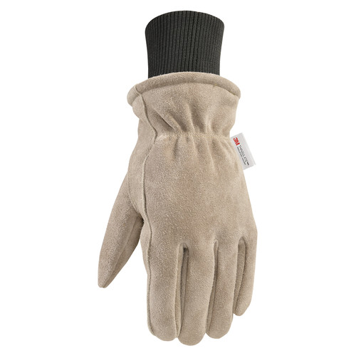 Wells Lamont - 1196XL - XL Suede Cow Leather Winter Brown Gloves