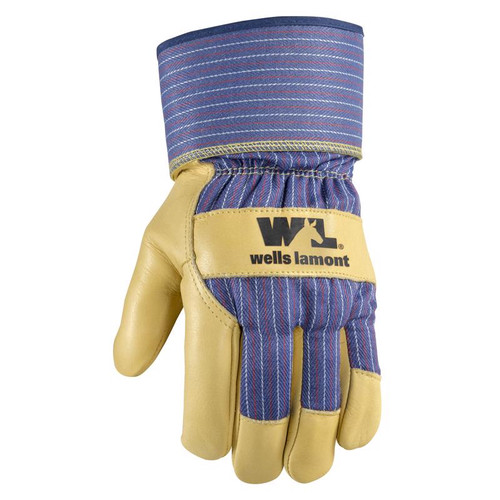 Wells Lamont - 5235L-NEW - Men's Pigskin Work Gloves Palomino L 1 pair