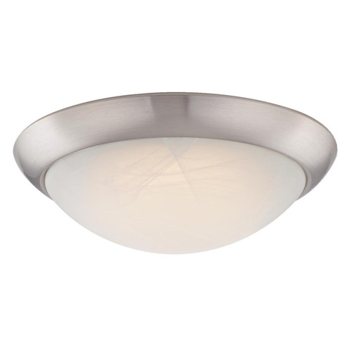 Westinghouse - 63088 - 3.46 in. H x 11 in. W x 11 in. L Brushed Nickel Ceiling Light