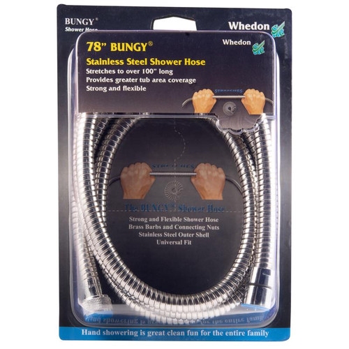 Whedon - AF206C - Bungy Chrome Stainless Steel Shower Hose