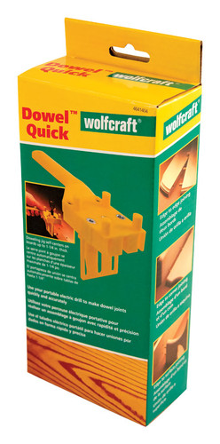 Wolfcraft - 4641 - Plastic Doweling Jig 1-1/4 in. Silver 1/pc.