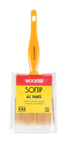Wooster - Q3108-3 - Softip 3 in. W Flat Paint Brush