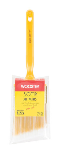 Wooster - Q3208-21/2 - Softip 2 1/2 in. W Angle Trim Paint Brush