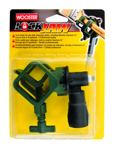 Wooster - F6333 - Lock Jaw 1-3/8 in. Dia. Plastic Tool Holder Green
