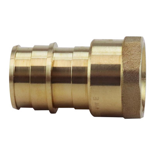Apollo - EPXFA3412 - PEX-A 3/4 in. Expansion PEX in to T X 1/2 in. D FNPT Brass Adapter