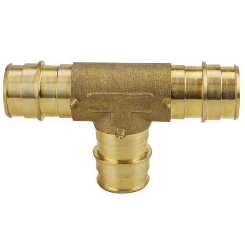 Apollo - EPXT34 - PEX-A 3/4 in. Expansion PEX in to T X 3/4 in. D Barb Brass Tee