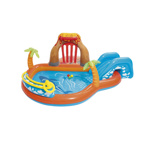 Bestway - 53069E - H2OGO! 72 gal Oval Inflatable Pool 8 ft. W X 8 ft. L