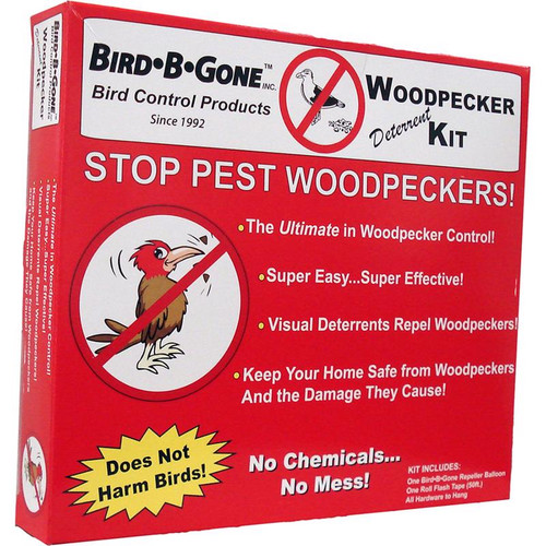 Bird-B-Gone - MMWPKR-KIT - Bird Deterrent Kit For Woodpeckers 5 pk