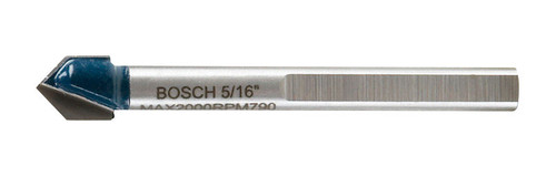 Bosch - GT400 - 5/16 in. S X 4 in. L Carbide Tipped Glass and Tile Bit 1 pc