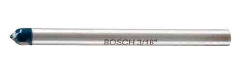Bosch - GT200 - 3/16 in. S X 4 in. L Carbide Tipped Glass and Tile Bit 1 pc
