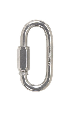 Campbell - T7630536 - Polished Stainless Steel Quick Link 880 lb 2-1/4 in. L