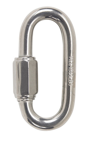 Campbell - T7630556 - Polished Stainless Steel Quick Link 1540 lb 3-1/4 in. L