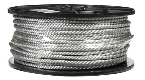 Campbell - 7000627 - Chain Galvanized Galvanized Steel 3/16 in. D X 250 ft. L Aircraft Cable