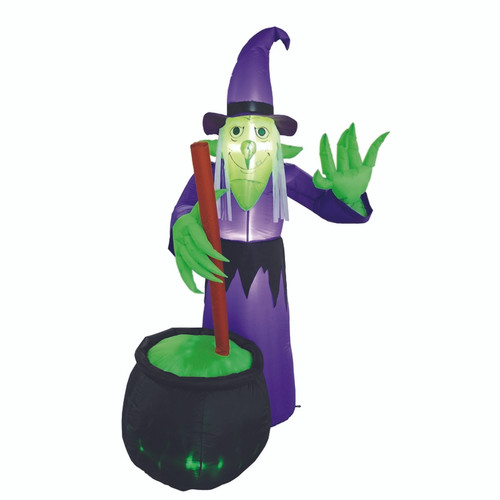 Celebrations - MY-20W632 - Four Season Witch With Cauldron Inflatable