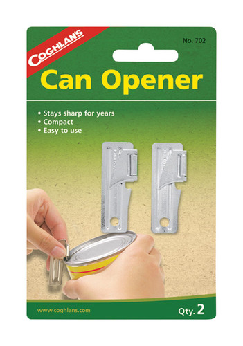 Coghlan's - 702 - Can Opener 5.625 in. H X 3.750 in. W X 0.125 in. L 2 pk