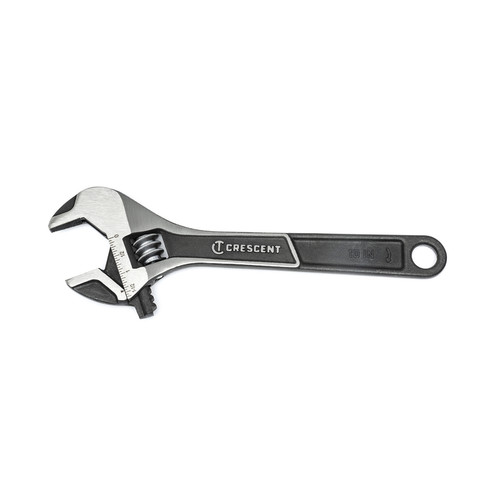 Crescent - ATWJ210VS - Metric and SAE Wide Jaw Adjustable Wrench 10 in. L 1 pc