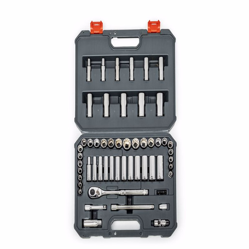 Crescent - CSWS10C - 3/8 in. drive S Metric and SAE 6 and 12 Point Mechanic's Tool Set 57 pc