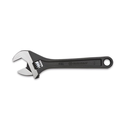 Crescent - AT24VS - Metric and SAE Adjustable Wrench 4 in. L 1 pc
