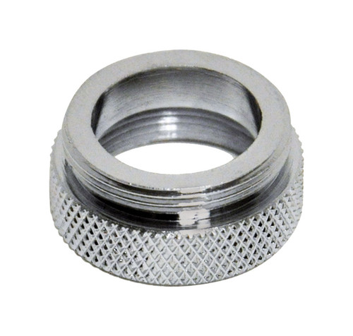 Danco - 9D00010519 - Dual Thread 3/4 in.-27F x 55/64 in.-27M Chrome Aerator Adapter