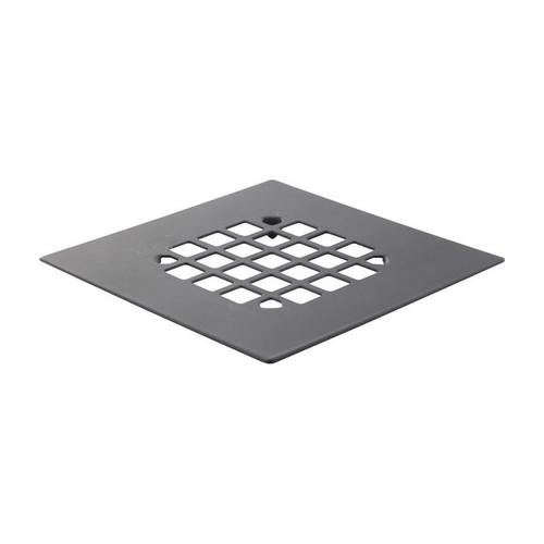 Danco - 9D00011047 - 4-1/4 in. Matte Black Square Stainless Steel Drain Cover