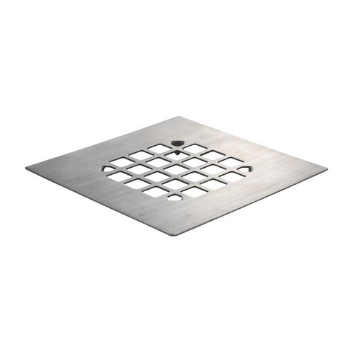 Danco - 9D00011045 - 4-1/4 in. Brushed Nickel Square Stainless Steel Drain Cover