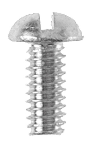 Danco - 35141B - No. 8-32 S X 3/8 in. L Slotted Round Head Brass Bibb Screw