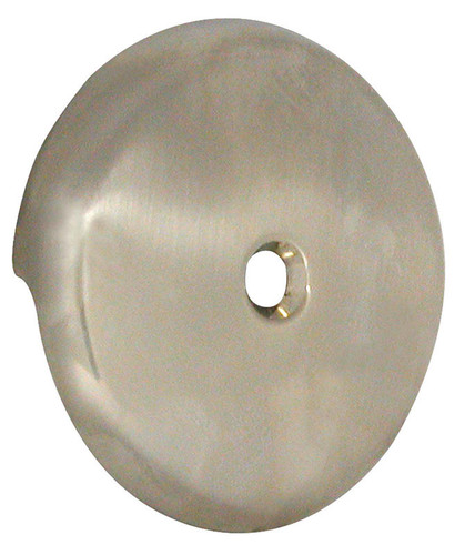 Danco - 89235A - 3-3/8 in. Brushed Nickel Round Metal Overflow Plate