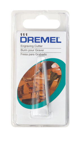 Dremel - 111 - 5/16 in. S X 1-1/2 in. L High Speed Steel Engraving Cutter 1 pk