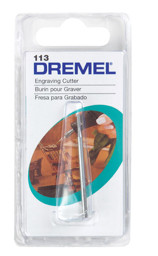 Dremel - 113 - 1/16 in. S X 1.5 in. L High Speed Steel Engraving Cutter 1 pk