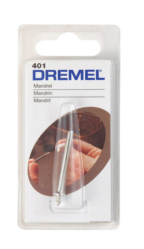 Dremel - 401 - 1/2 in. S X 3 in. L High Speed Steel Mandrel 1 pk