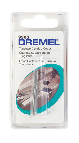 Dremel - 9903 - 1/8 in. S X 1-1/2 in. L Tungsten Carbide Cutter 1 pk