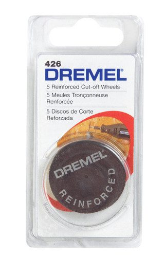 Dremel - 426 - 1-1/4 in. D Fiberglass Metal Cut-Off Wheel 5 pc