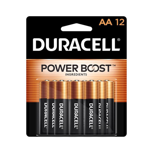 Duracell - 04343 - Coppertop AA Alkaline Batteries 12 pk Carded