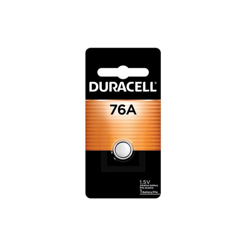 Duracell - PX76A - Alkaline 76A LR44 1.5 V 110 Ah Battery PX76 1 pk