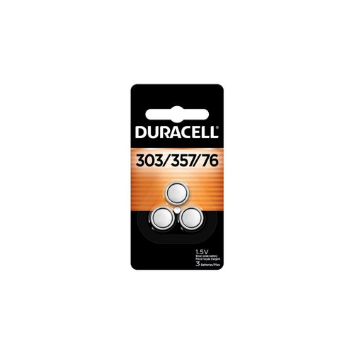 Duracell - D303/357B3P08 - Silver Oxide 303/357/76 1.5 V 0.18 Ah Electronic/Watch Battery 3 pk