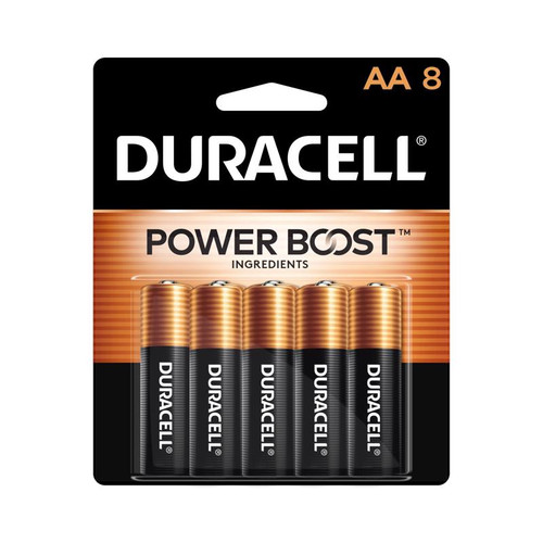Duracell - 03761 - Coppertop AA Alkaline Batteries 8 pk Carded