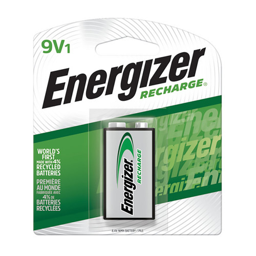 Energizer - NH22NBP - Recharge NiMH 9-Volt 1.2 V 150 Ah Rechargeable Battery NH22NBP 1 pk