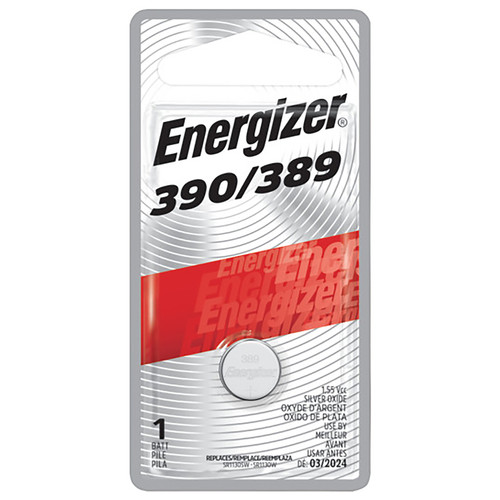 Energizer - 389BPZ - Silver Oxide 389/390 1.5 V Electronic/Watch Battery 1 pk