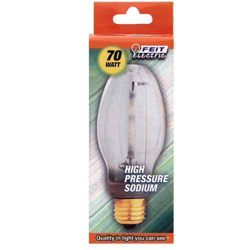 Feit Electric - LU70/MED - 70 W ED17 HID Bulb 6000 lm Daylight High Pressure Sodium 1 pk